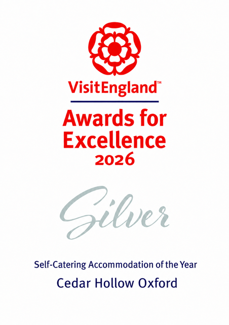 VisitEngland Awards for Excellence 2026, Silver, Self-Catering Accommodation of the Year