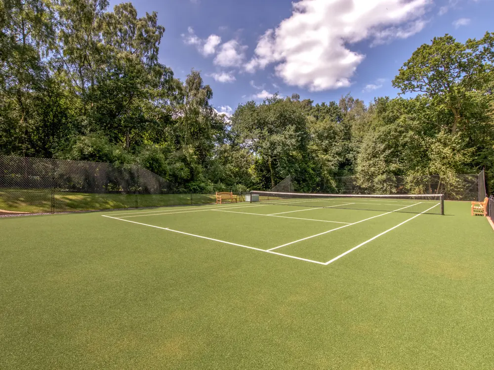 The tennis court at Cedar Hollow Oxford, 2 of 7