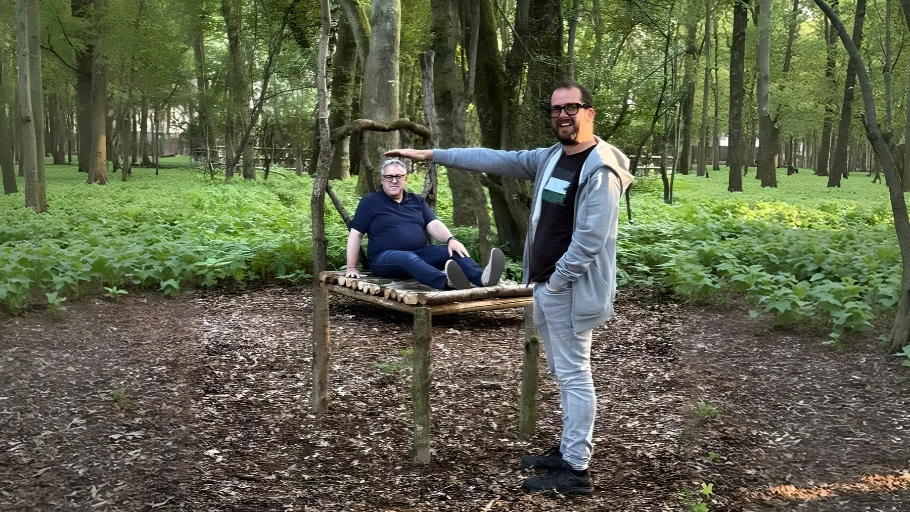 An illusion in the Eastern Woods