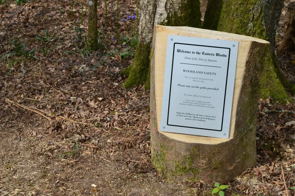 The illusion trail at Cedar Hollow Oxford, 6 of 7