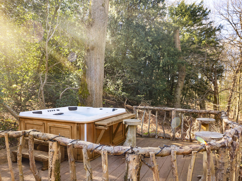 The woodland jacuzzi