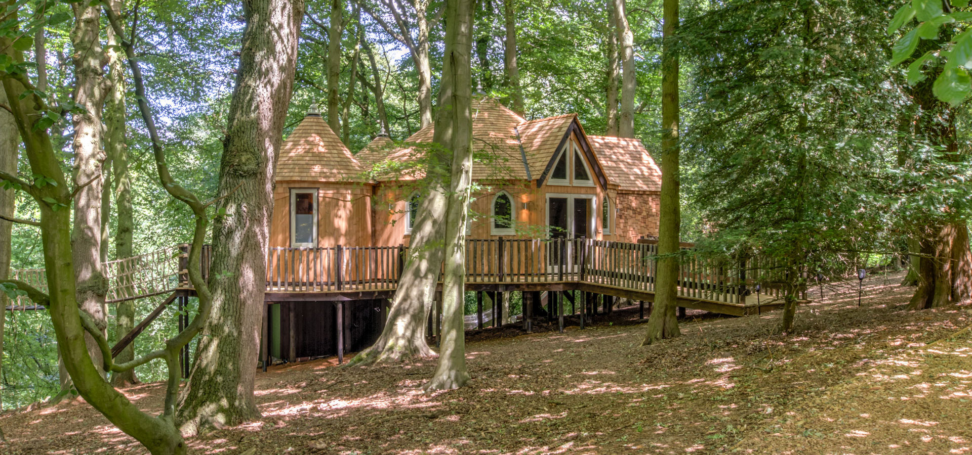 The Cedar Hollow treehouse