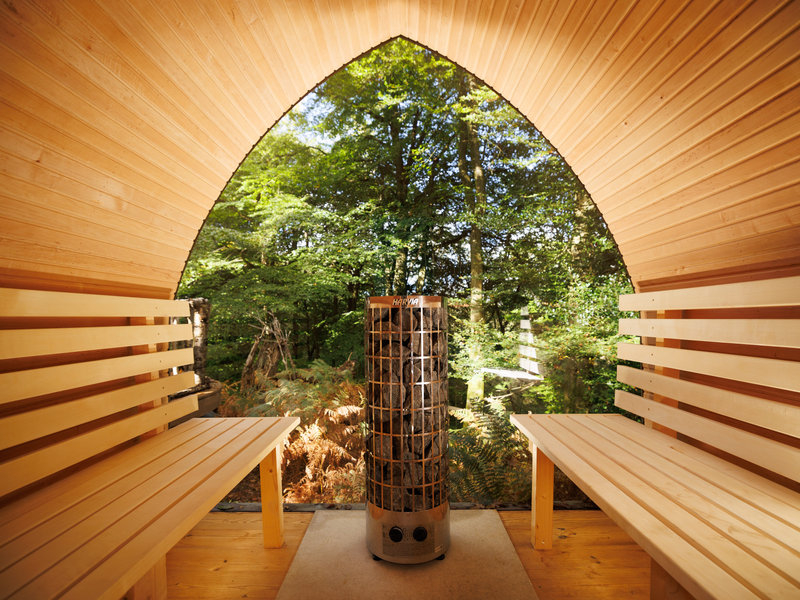 The woodland sauna