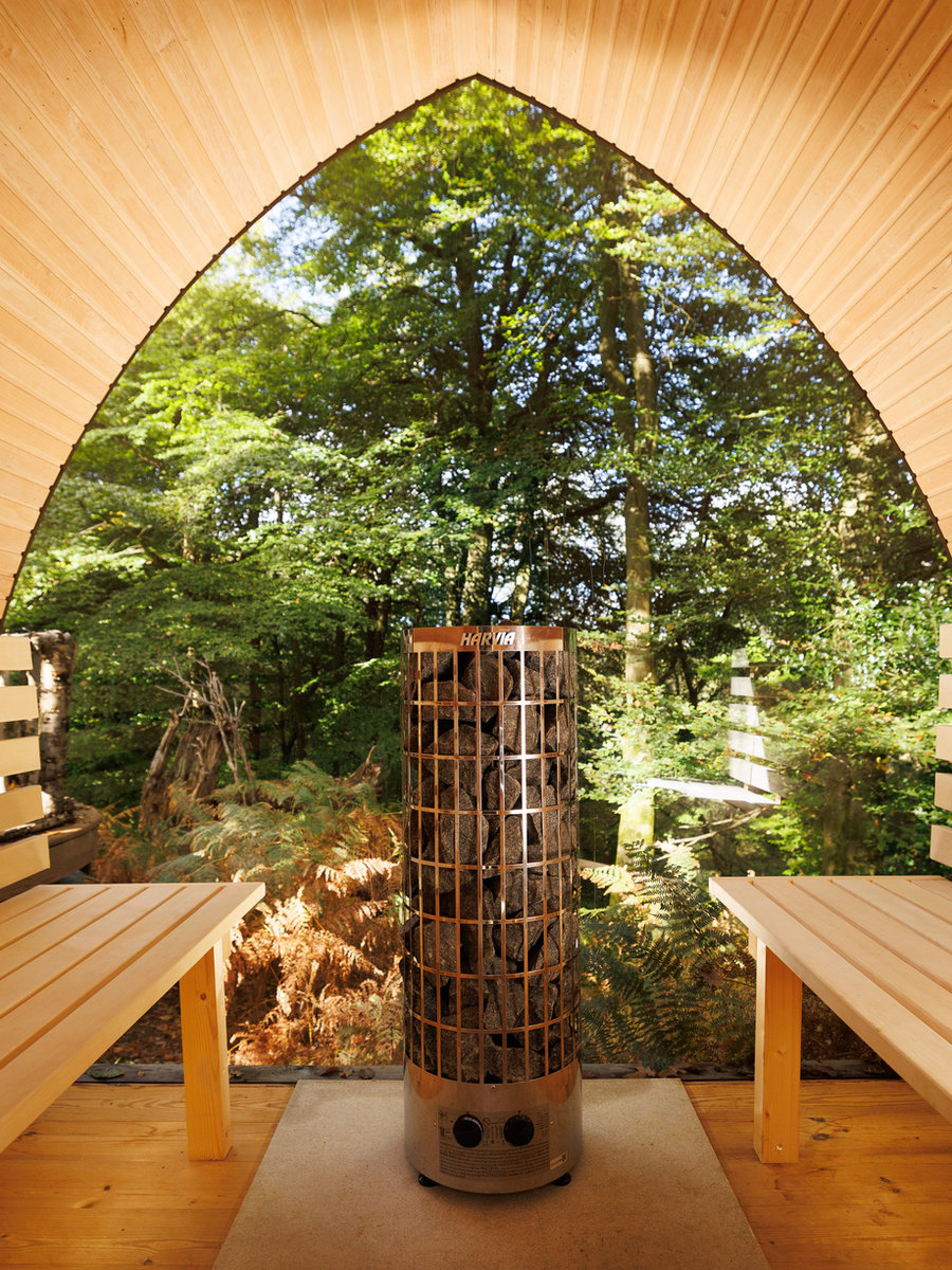 The woodland sauna