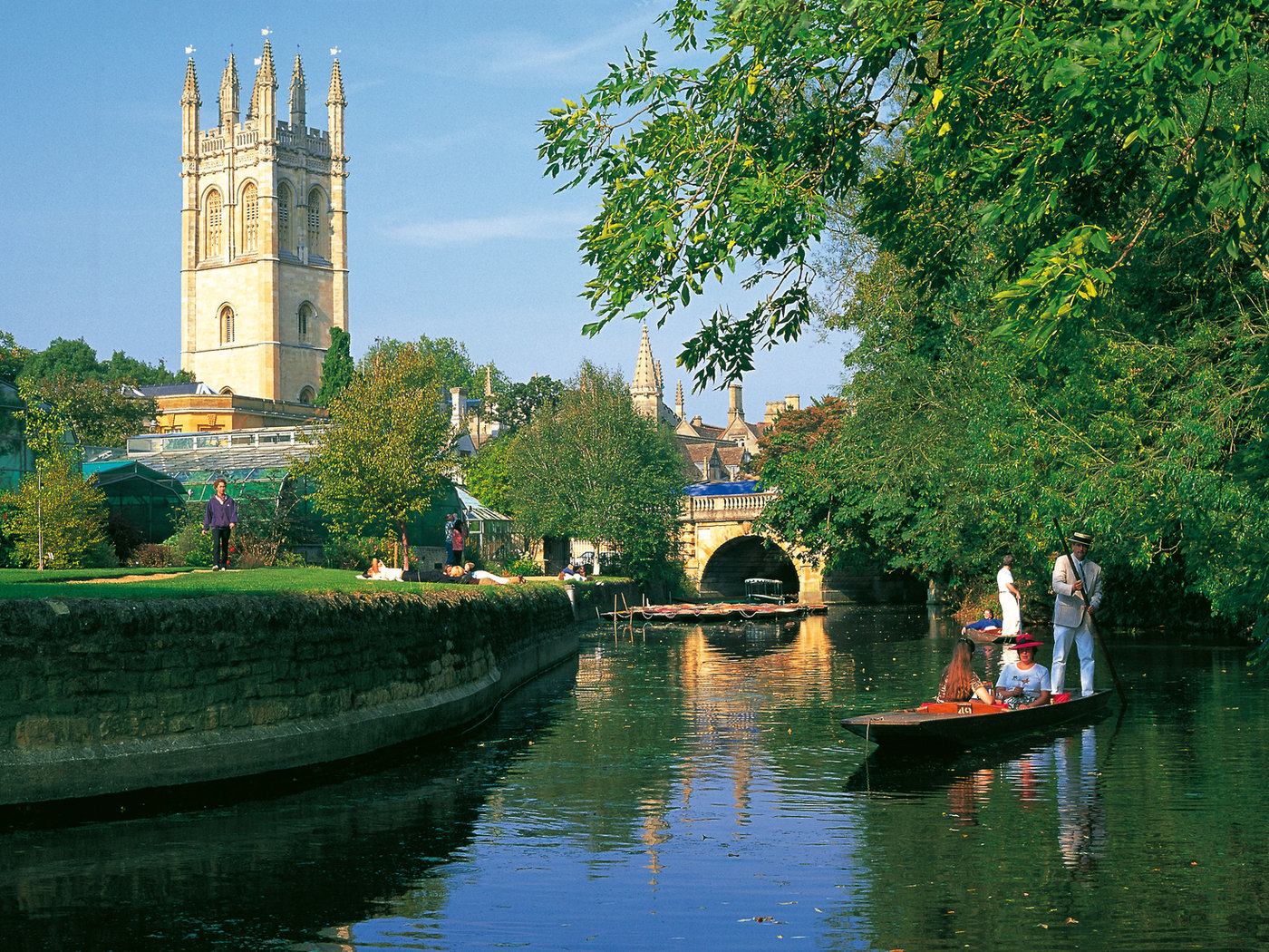 Punting in Oxford