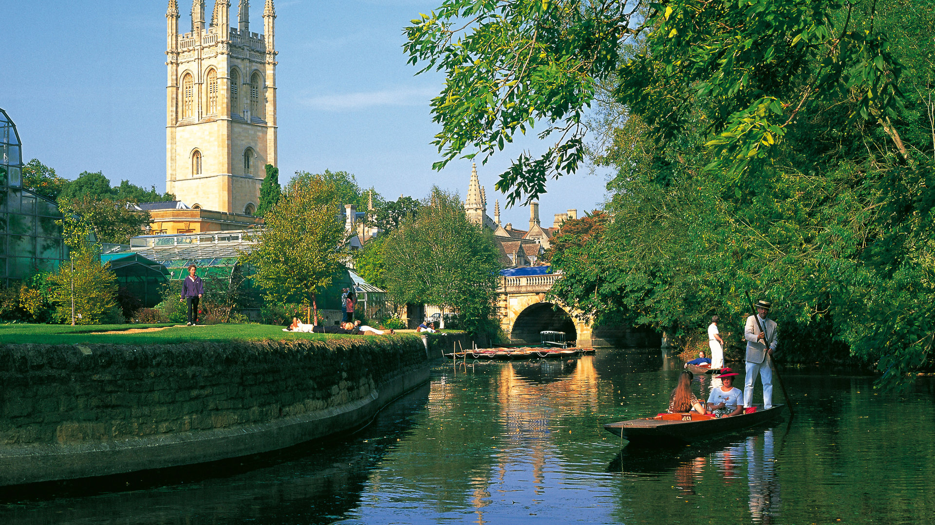 Punting in Oxford