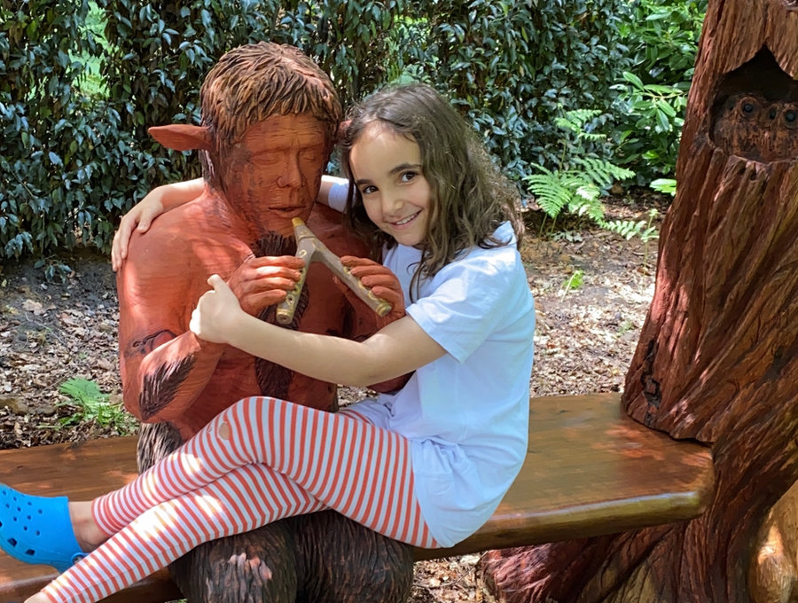 Relaxing with Mr Tumnus