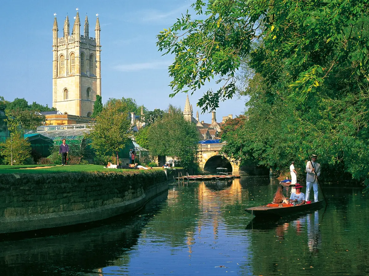 Punting in Oxford